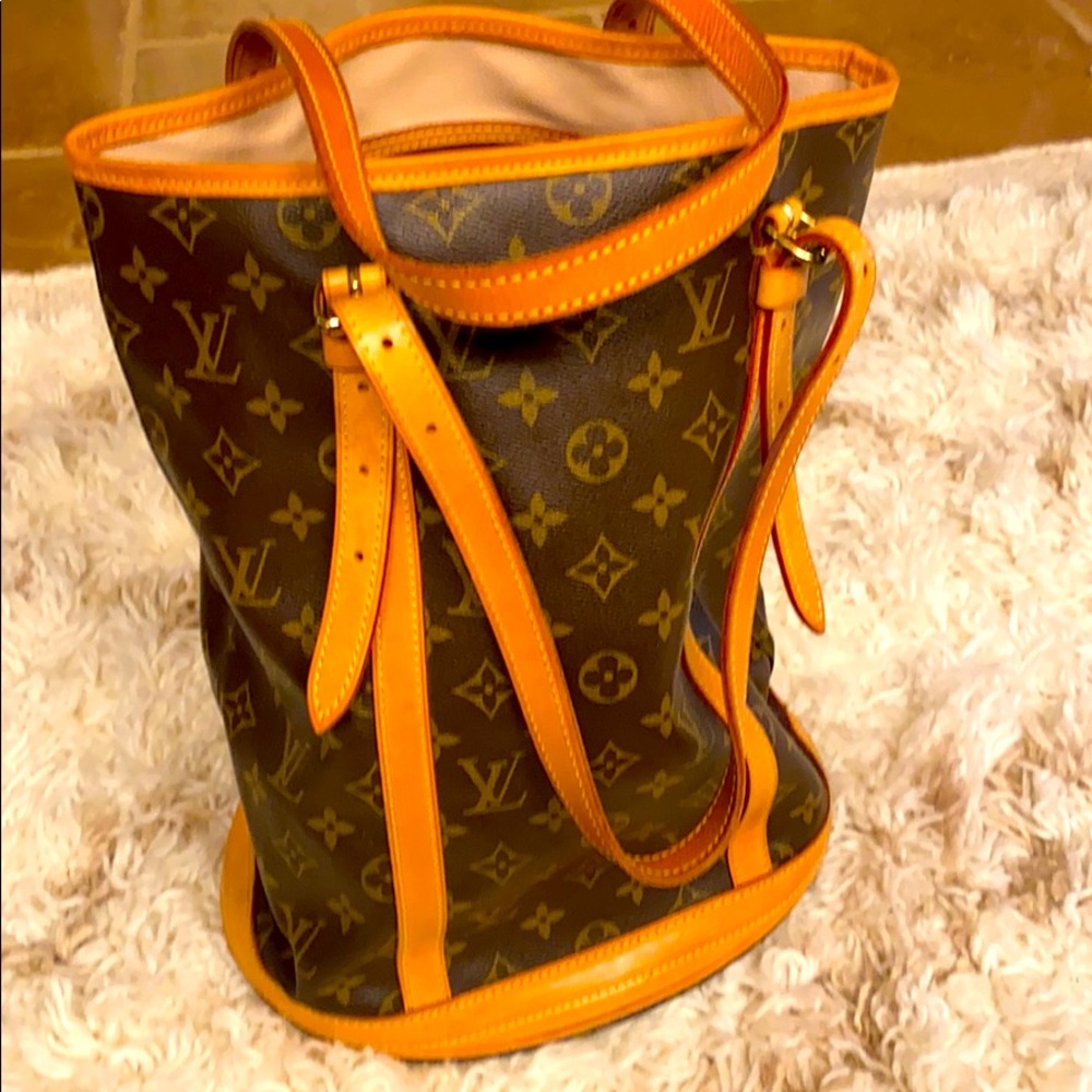 Vintage Louis Vuitton large bucket bag